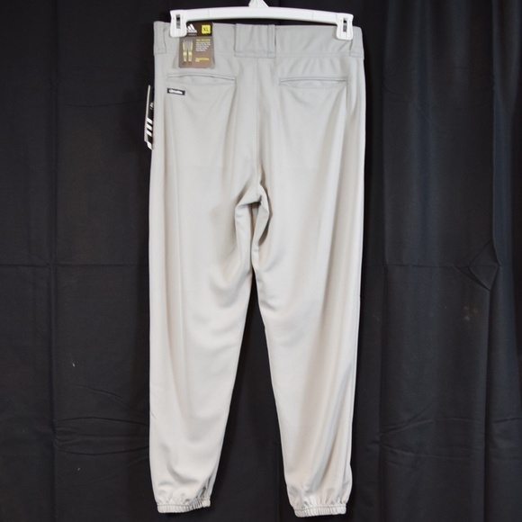 New Light Grey Adidas Climalite Pants with tag - Picture 2 of 5
